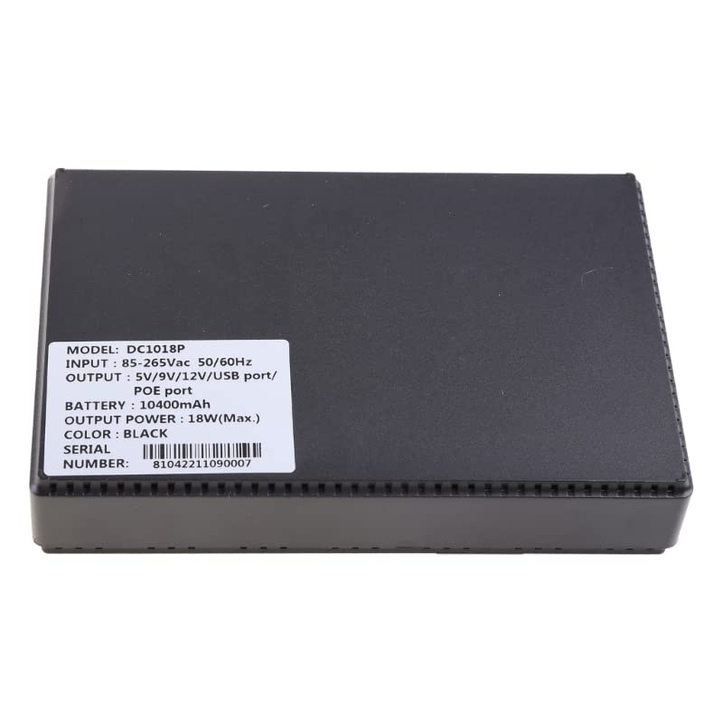 Mini przenośny zasilacz UPS Backup 5V/9V/12V Uninterruptible Power Supply for WiFi, Router 10400mAh Backup Power Adapter