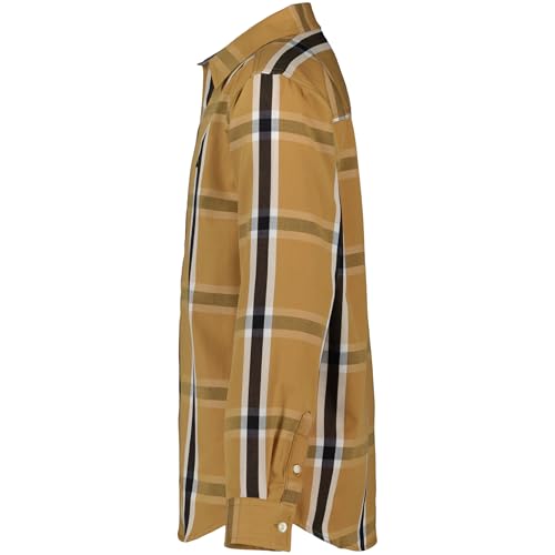 Image of Nautica Boys Long Sleeve Woven Button-Down Shirt, Comfortable, Classic Fit