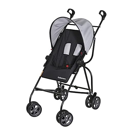 Galzerano Carrinho Capri Preto Cinza Preto Cinza