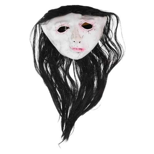 Masque latex Halloween effrayant HEMOTON couvre-chef complet fantôme horreur