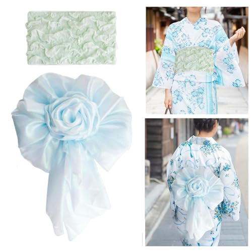 Japanese Belt Easy to Put on Kimono Obi Belt2