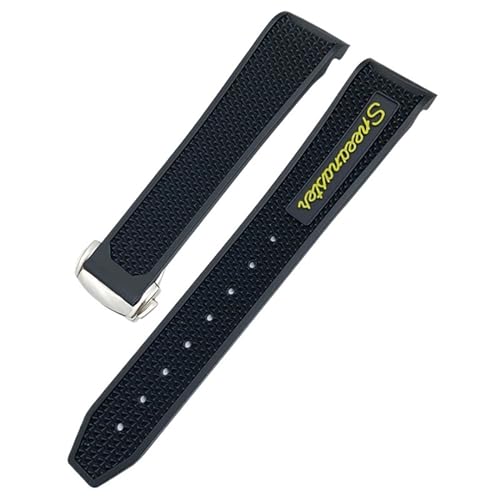 Bracelet montre caoutchouc 20mm compatible Omega Speedmaster Seamaster