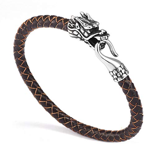 Bracelet en cuir pour couple marron symbole de complicité et de style