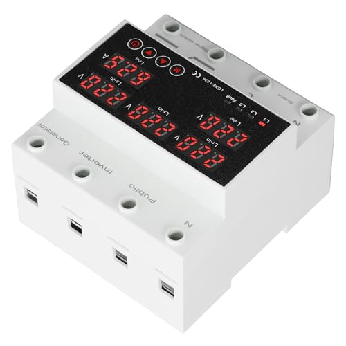 Interrupteur de transfert automatique 63A AC220V inverseur source - 3