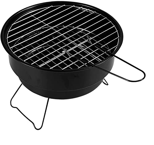 Plla de Barbacoa de Gas para Exteriores, plla de carbón Plegable, de sobremesa, portátil, para Viajes al Aire Libre, para Picnic, silios de Cocina, Horno de Barbacoa con Bolsa de transpor