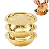 Trancheuse à julienne polyvalente : parfaite pour faire des nouilles et des pâtes végétariennes à faible teneur en glucides et saines. Permet de trancher facilement les légumes et les fruits fermes. C'est également une râpe, un hachoir à légumes et un cutter. Vous aide simplement à faire des garnitures d'aspect professionnel, comme des chips de pomme, des rondelles d'oignon, des nids de pommes de terre, des garnitures de pizza aux légumes, etc