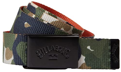 Ceinture Billabong Cog Print Sage accessoire textile vert pour homme