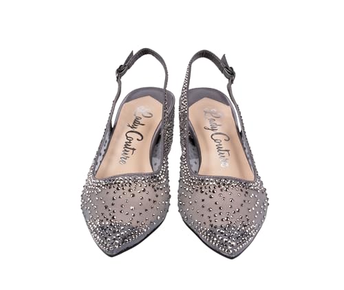Ninety Union Lady Couture Demi Rhinestone Mesh Slingback2