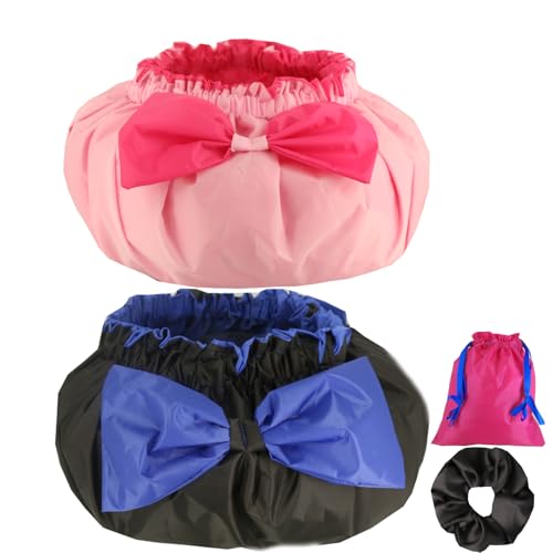 Bonnet de douche pour cheveux épais Genergy Jumbo XL idéal pour protéger les tresses au bain