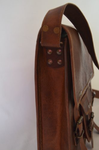 komal's passion leather duffle bolsa