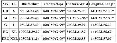 UbdehL Vestido longo feminino, sem manga/manga curta, vestido longo elegante para festa, Roxa, L