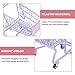 Toddmomy 1pcs Mini Supermarket Handcart,Mini Metal Shopping Cart Supermarket Handcart Shopping Utility Cart Storage Toy Holder,Purple