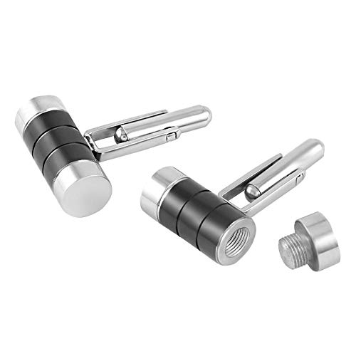 Mancuernillas de Acero Inoxidable para Cenizas Cremación miniatura 2
