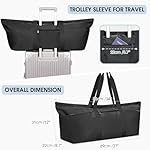 Large Yoga Mat Bag with Shoes Compartment and Wet Pocket Ladies Pilates Gym Tote Bag with Yoga Mat Holder Strap for Women Men Workout Carrier Stuff Accessories - Image 4