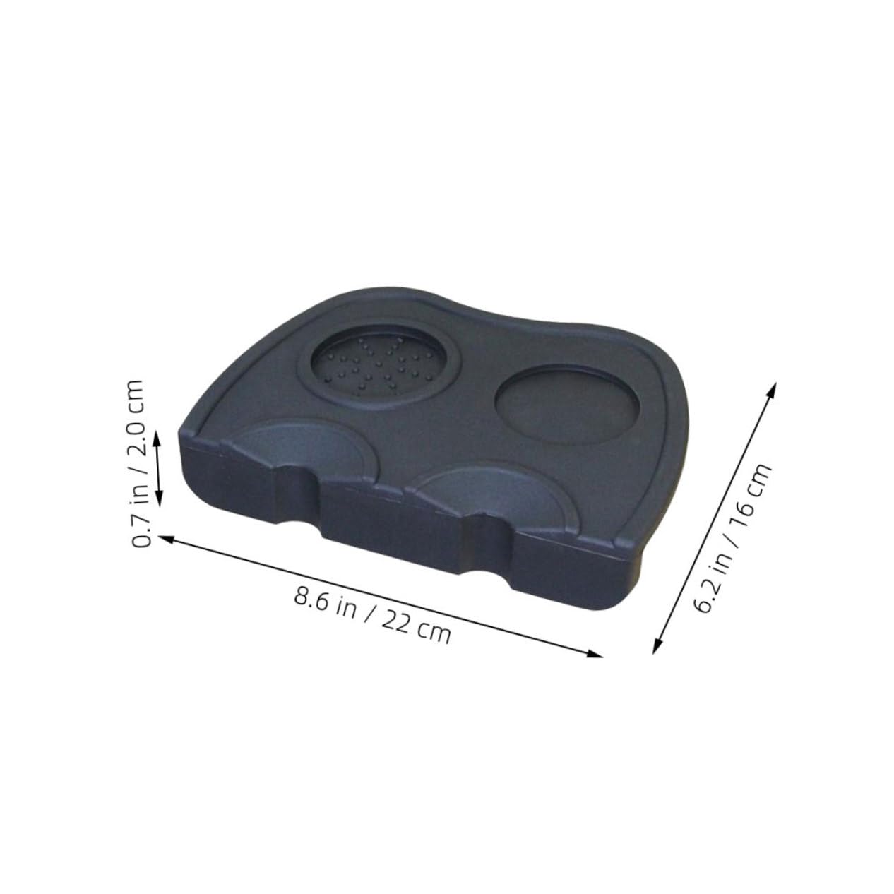 Tappetino Tamping per Espresso Antiscivolo in Silicone 2 Pezzi