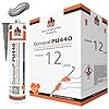 DCP Donseal PU440 Polyurethane Concrete Sealant 12 Pack– Non-Sag Concrete Caulk for Joints, Walls, Sidewalk, and Foundation, 10.1 fl. oz. Cartridge – Grey