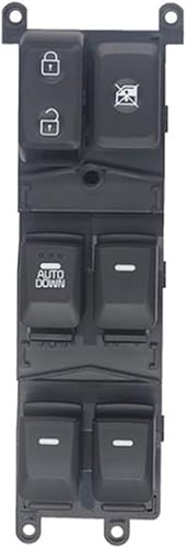 Miniatura 4 de Power Window Master Lift Control Switch Key Cover Keyswitch Button Kit Compatible with Kia Forte Cerato K3 2014-2017 93570-B5000