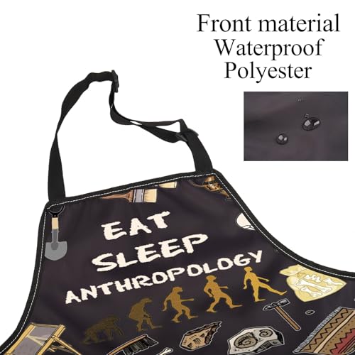 Tablier anthropologue taille unique ajustement optimal pour éviter les taches - 4