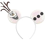 CLGIFT Frozen Inspired Minnie Ears Headband, Olaf Minnie Ears (OLAF2)