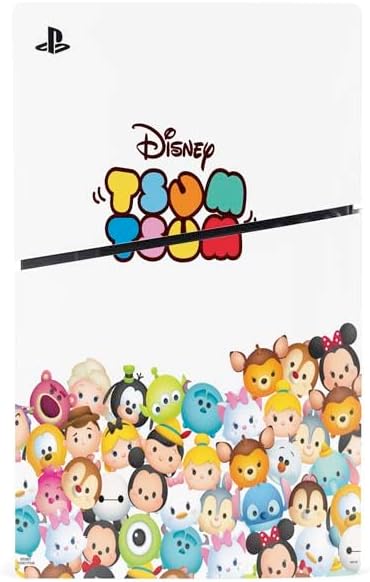 Skinit Decal Gaming Skin Compatible with PS5 Slim Digital Edition Console - Officially Licensed Disney Tsum Tsum Art Design