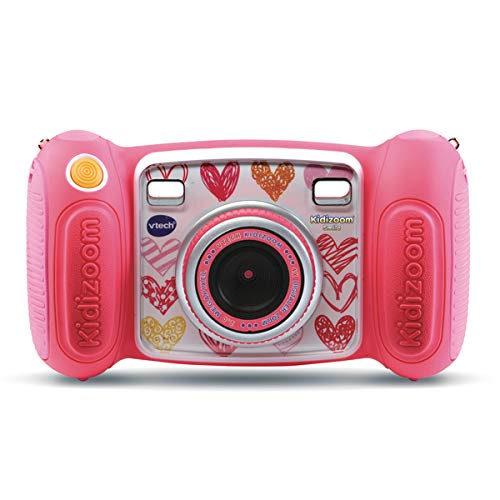 VTech Kidizoom Smile - Cámara de Fotos para niños, a Partir de 3 años, versión FR
