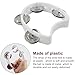 Boguish Jingle Bells, Wrist Bell Tambourine, Percussion Instruments Musical Rhythm Band for Party and Christmas, 2pcs