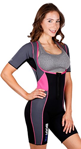 Body Spa Light Body Sauna Suit Neoprene Full Body Shaper Gym Sport Aerobic