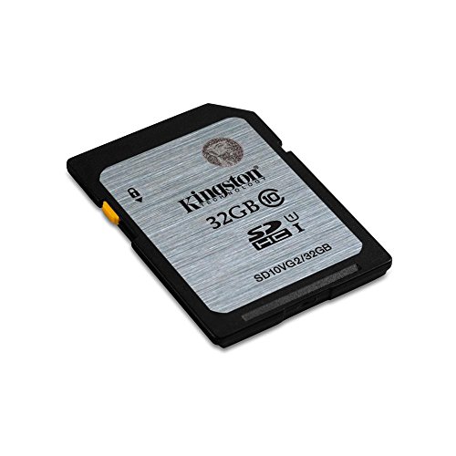 Kingston SD10VG2/32GB scheda SD UHS-I SDHC/SDXC classe 10-32GB [Vecchio Modello]