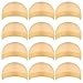 eBoot 12 Pack Nylon Wig Caps for Women and Men (Natural Beige)