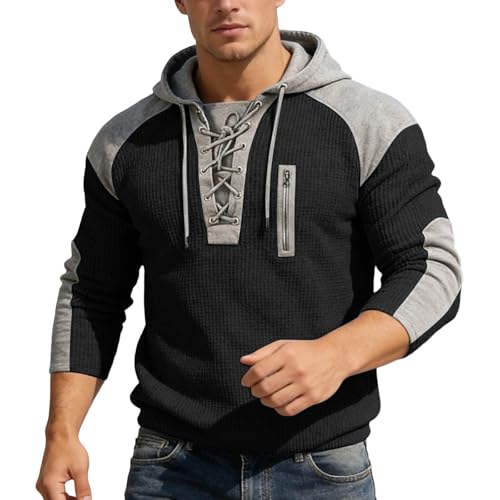 Sweat-shirt à capuche homme pour affronter le froid vêtement respirant