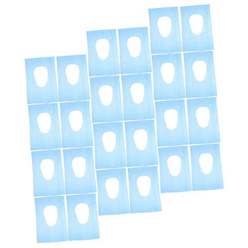 KOMBIUDA Disposable Toilet Seat Covers 30pcs Portable Travel Camping Thicker Home Hotel