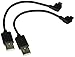 Produktbild Mission Cables TVPower mini USB auf USB Power Cable Stromkabel für Chromecast 17 cm
