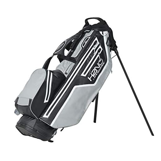 Sun Mountain H2NO Lite stående väska – svart/ade/vit – en storlek