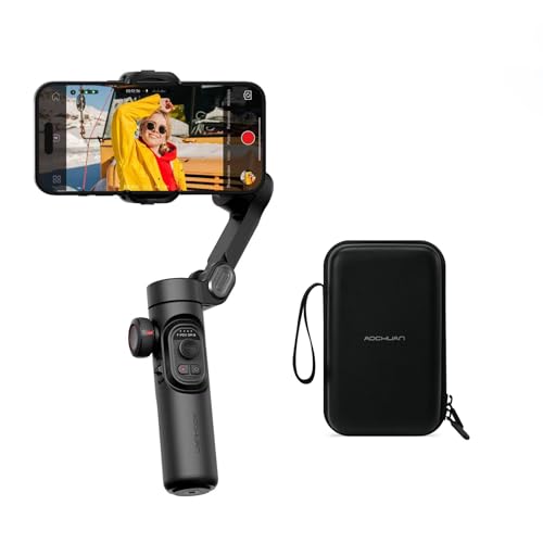 Image of AOCHUAN 3-Axis Gimbal Stabilizer for Smartphone Smart XE & B20 Storage Bag