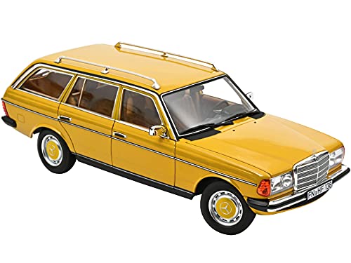 1982 Mercedes Benz 200 T Yellow 1/18 Diecast Model Car by Norev 183734