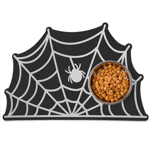 Pet Mats for Food and Water Dog Cat Food Mats Pet Feeding Mat Anti-Slip No Stains Quick Dry Floors Waterproof Placemat for Pet Food Water Bowl Mat Pet Accessories - 23.6