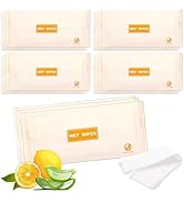 100 Pcs Wet Wipes Individually Wrapped, Travel Size Hand Wipe