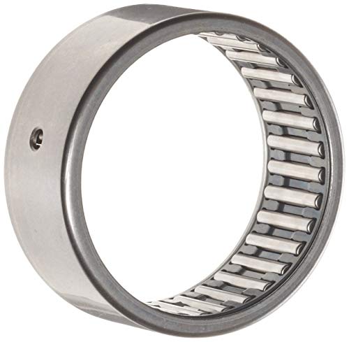 Koyo HK2220.2RS Needle Roller Bearing, Caged Drawn Cup, Outer Ring and Roller, Steel Cage, Open End, Double Sealed, Metric, 22mm ID, 28mm OD, 20mm Width