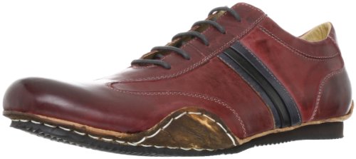 three generations(スリージェネレーションズ) レザースニーカー TGS0410 RED(レッド/42)