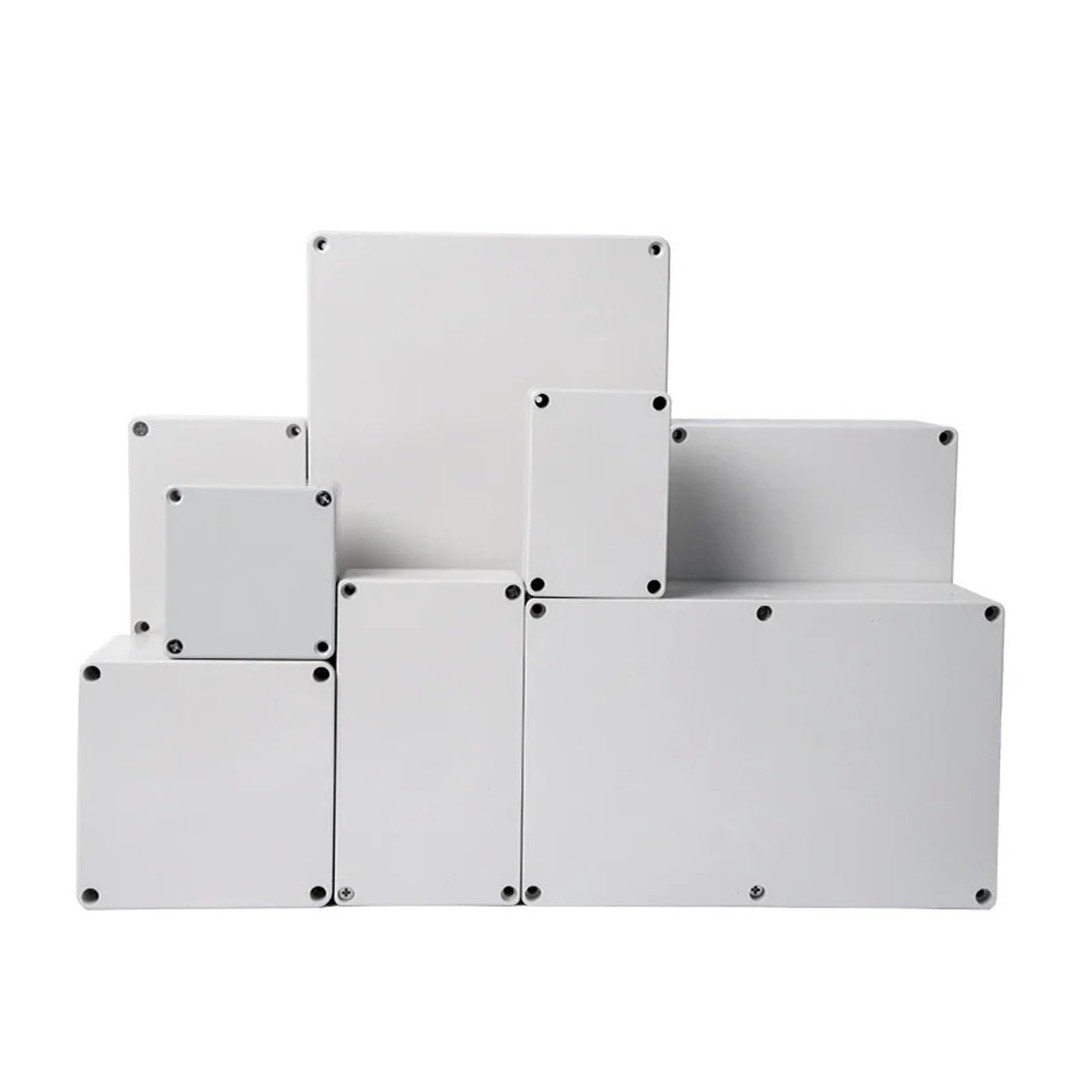 Caja de conexiones estanca Caja de plástico resistente al agua, caja de instrumentos electrónicos, caja eléctrica, caja de conexiones for exteriores, carcasa, 1 unidad(240X160X90)