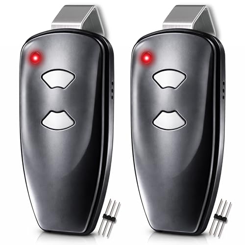 2X for Marantec Harrison Martin M3-2312 315 MHz Two Button Garage Door Opener Remote Replacement Program Pin Compatible with Marantec Garage Door Keypad