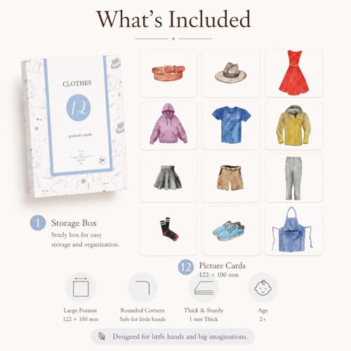 Cartes classées Montessori Everyday Objects langage oral enfant 2 ans et plus - 3