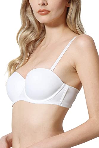 Image of Women's Cotton Heavily Padded Underwire Push Up Bra