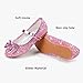 Parrosoo Toddler Girls Dress Shoes - Princess Theme - Pink, Size 13 - Formal Occasion - Low Heel - Hook & Loop Closure - All Seasons - Synthetic Material