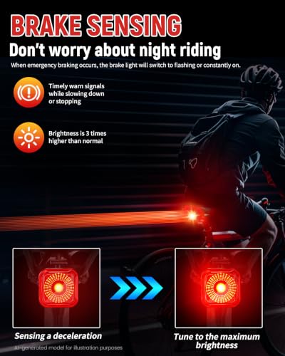 Luz trasera para bicicleta 30 Imagen adicional