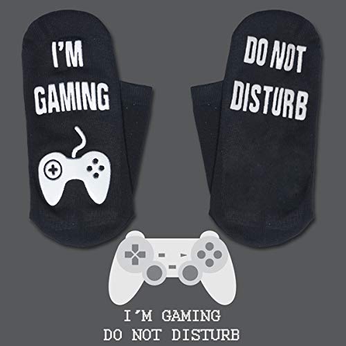 Engmoo Gifts For Dad,Novelty Gaming Socks Fathers Day Gift From Son,Funny Socks Gift Stocking Stuffers For Men,Dad,Teens #TOP3