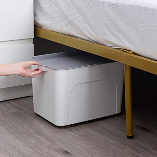 BESPORTBLE Rodízios de plástico forte com 4 peças, mini autoadesivos, rodízios não giratórios para c