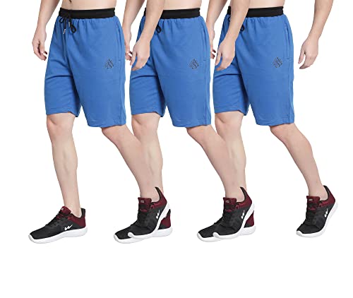 Image of OORA Men's Plus Sizes Cotton Shorts M to 5XL, 28 to 48 Inches Waistline