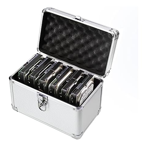 Caja protectora de disco duro interna de 3,5" con 6 bahías de disco duro Cover