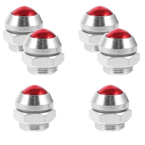 SHERCHPRY válvulas de seguridad para olla a presión, 6 piezas, 14mm, liberación de vapor de alta presión, accesorios de recambio para ollas de cocina miniatura 1